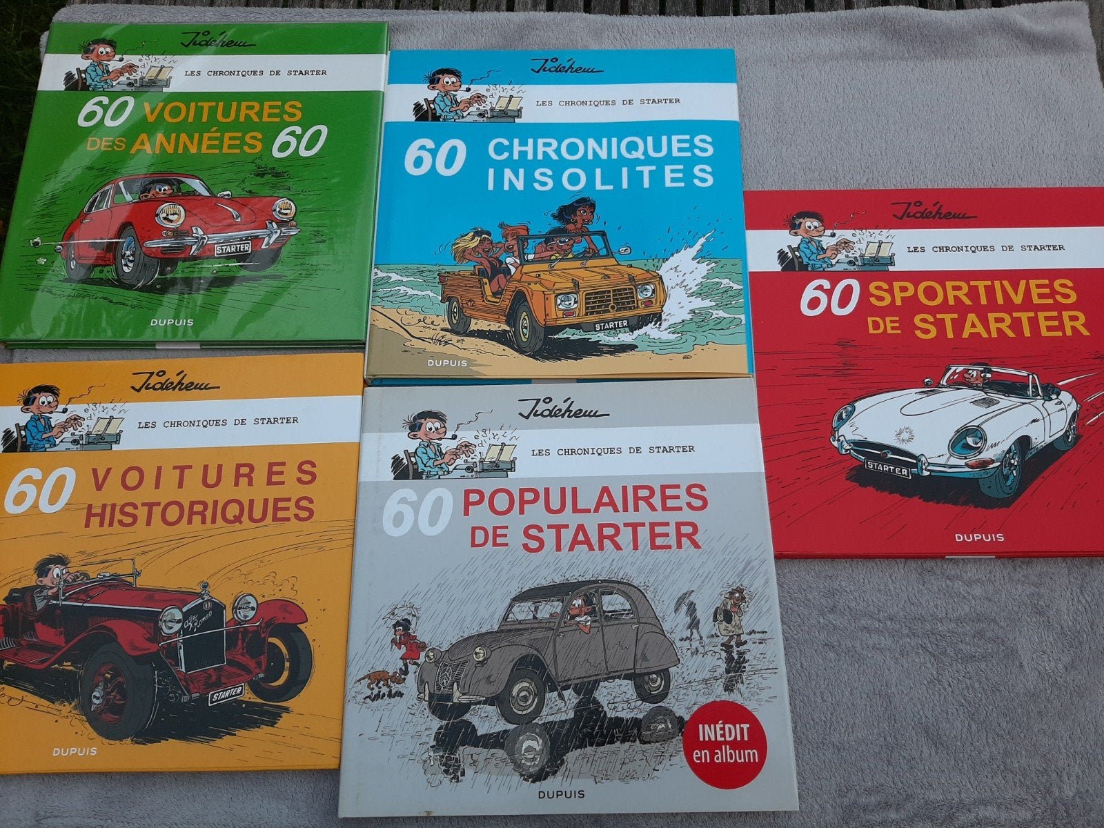 collection BD "les chroniques de starter", Boeken, Ophalen of Verzenden, Zo goed als nieuw, Jidéhem