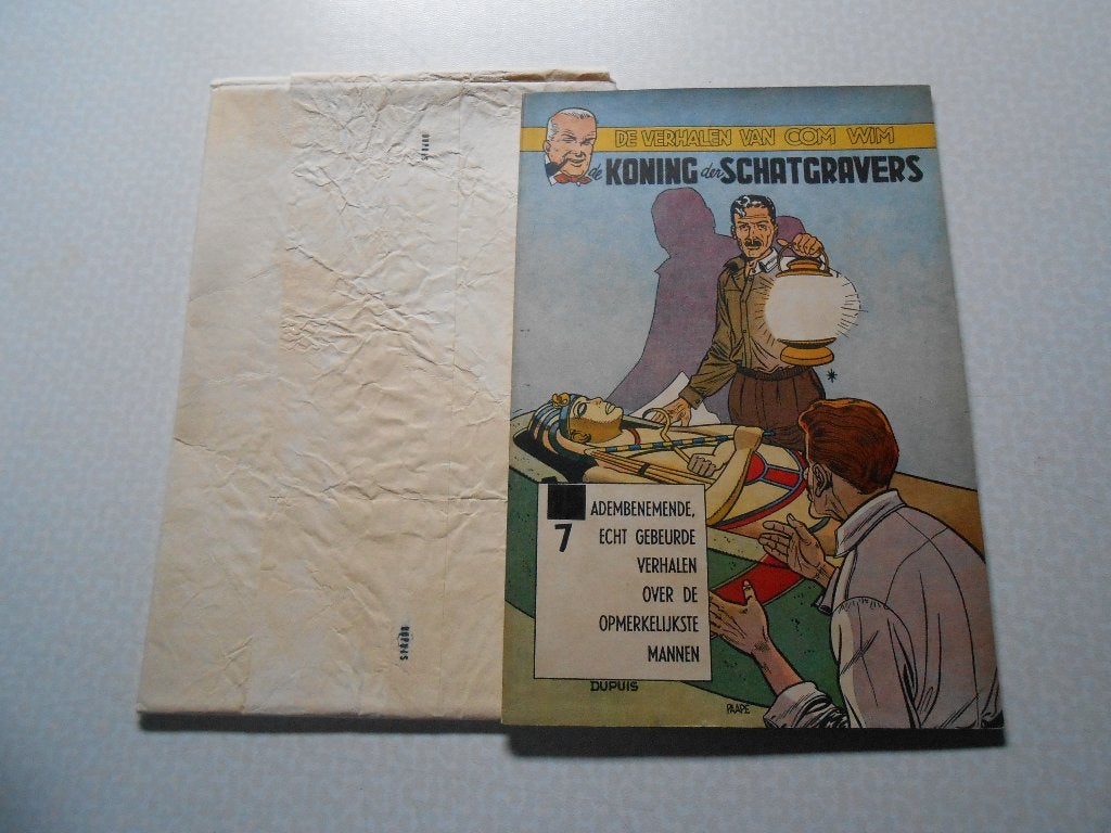 Oom wim 12 De koning der schatgravers 1954 1 ste druk., Livres, BD, Neuf, Enlèvement ou Envoi, Une BD, Eddy Paape.
