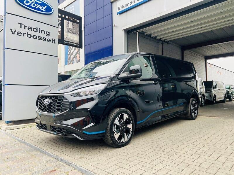 Ford Transit Custom, Auto's, Automaat, Monovolume, Zwart, 4 cilinders