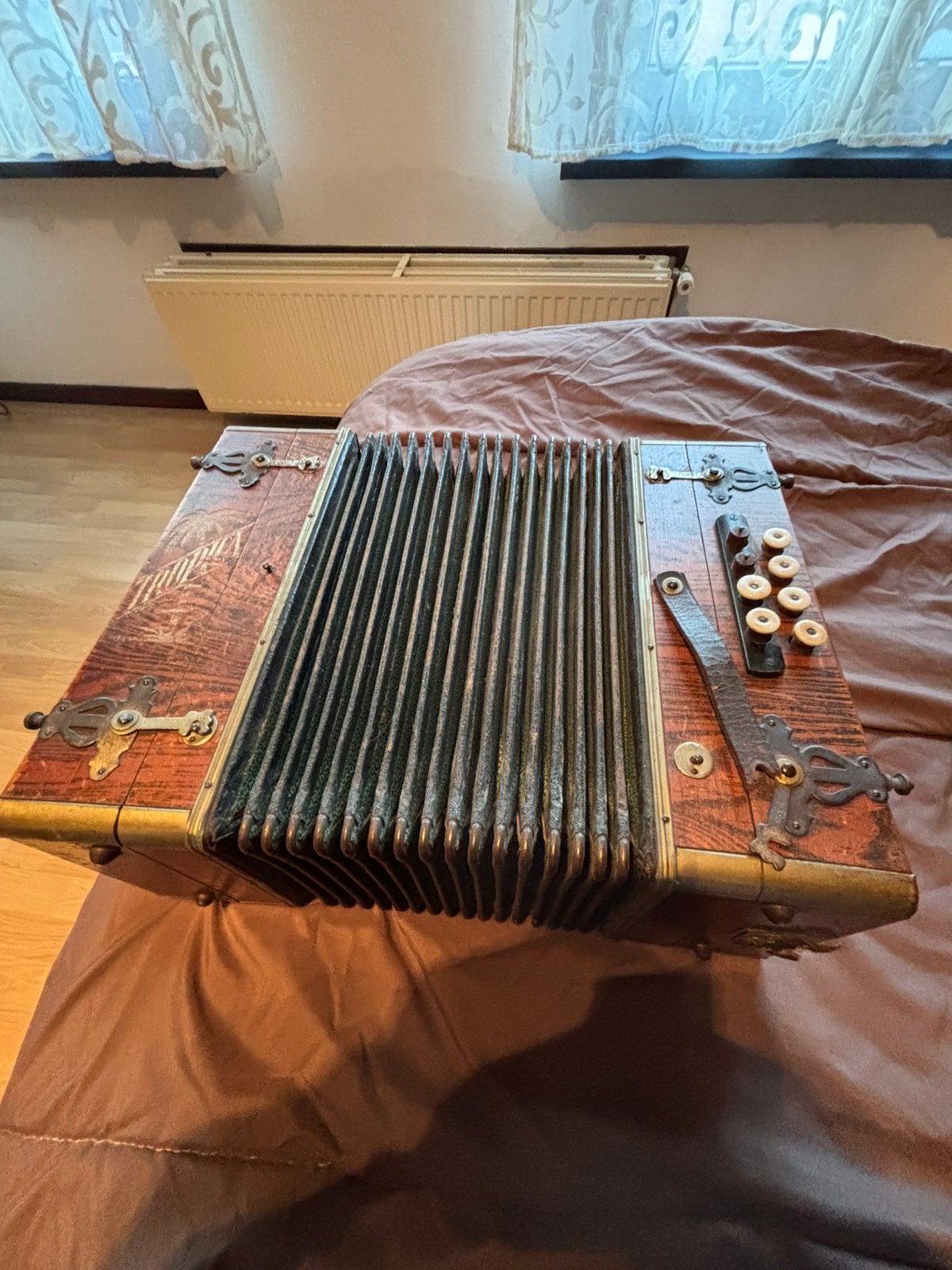 Tropica trekzak, Musique & Instruments, Enlèvement, Utilisé, Accordéon à boutons, Autres marques