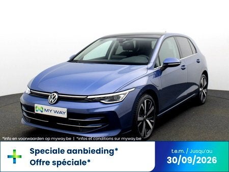 Volkswagen Golf VIII eHybrid (PHEV) STYLE 1.5 TSI eHybrid 15, Auto's, Automaat, Blauw, Berline, https://public.car-pass.be/vhr/ffeaa171-4385-42ea-91a1-c94ae021b870