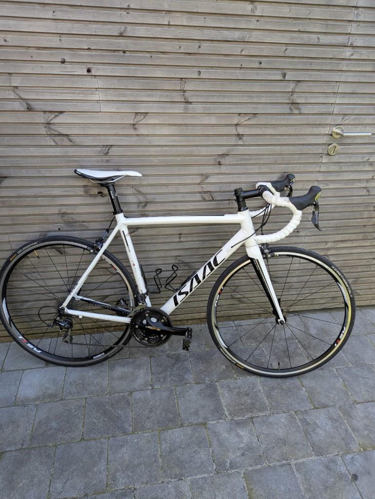 koersfiets Isaac Graviton, Gebruikt, Velgrem, Meer dan 20 versnellingen, 53 tot 57 cm