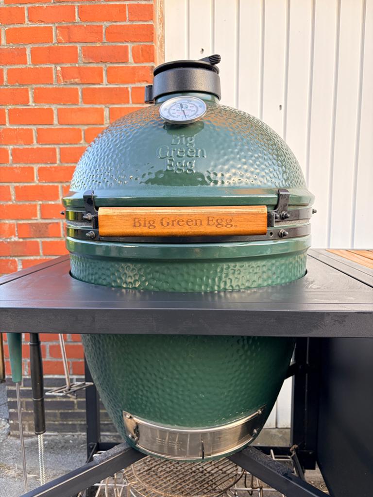 Big Green Egg Large zonder tafel, Ophalen, Gebruikt