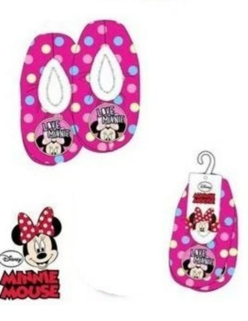 Minnie Mouse Pantoffel Slofjes - Disney - Div Uitvoeringen, Kinderen en Baby's, Kinderkleding | Schoenen en Sokken, Meisje, Minnie Mouse