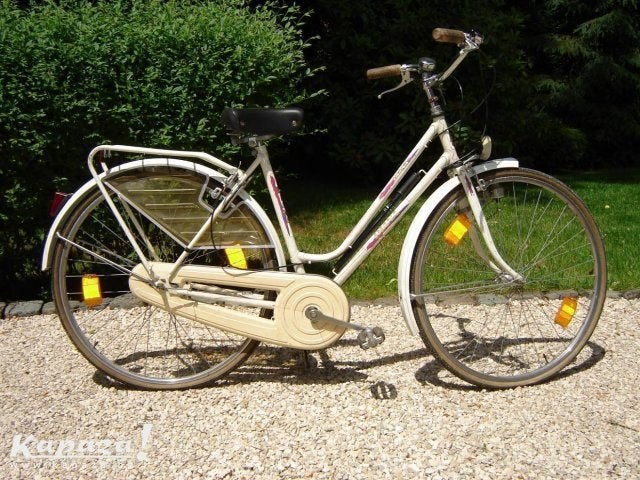 Vélo blanc pour femme, vélo pour fille, Vélos & Vélomoteurs, Enlèvement, Utilisé