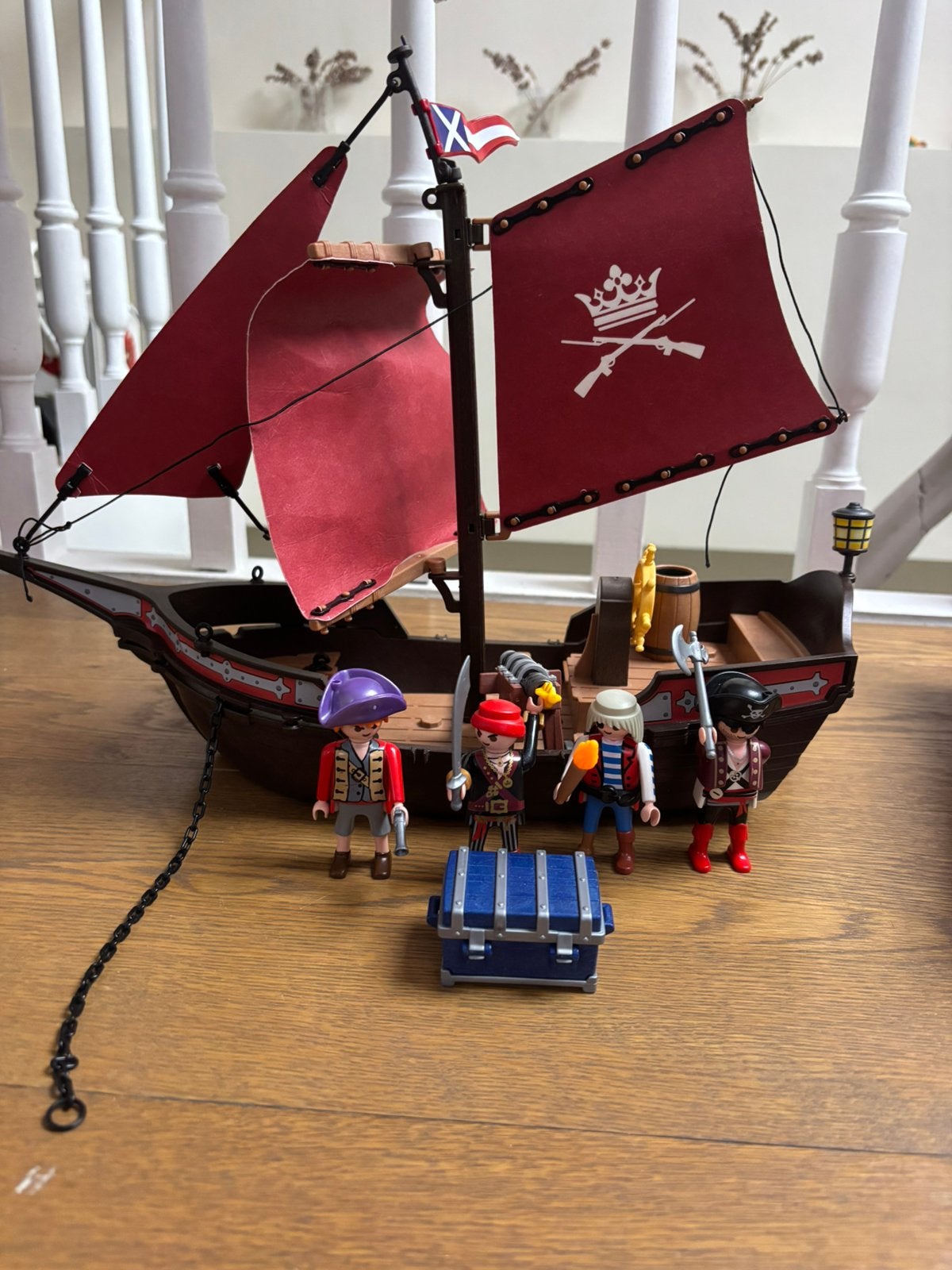 Playmobil bateau pirate, Ophalen of Verzenden, Zo goed als nieuw, Boot/Schip