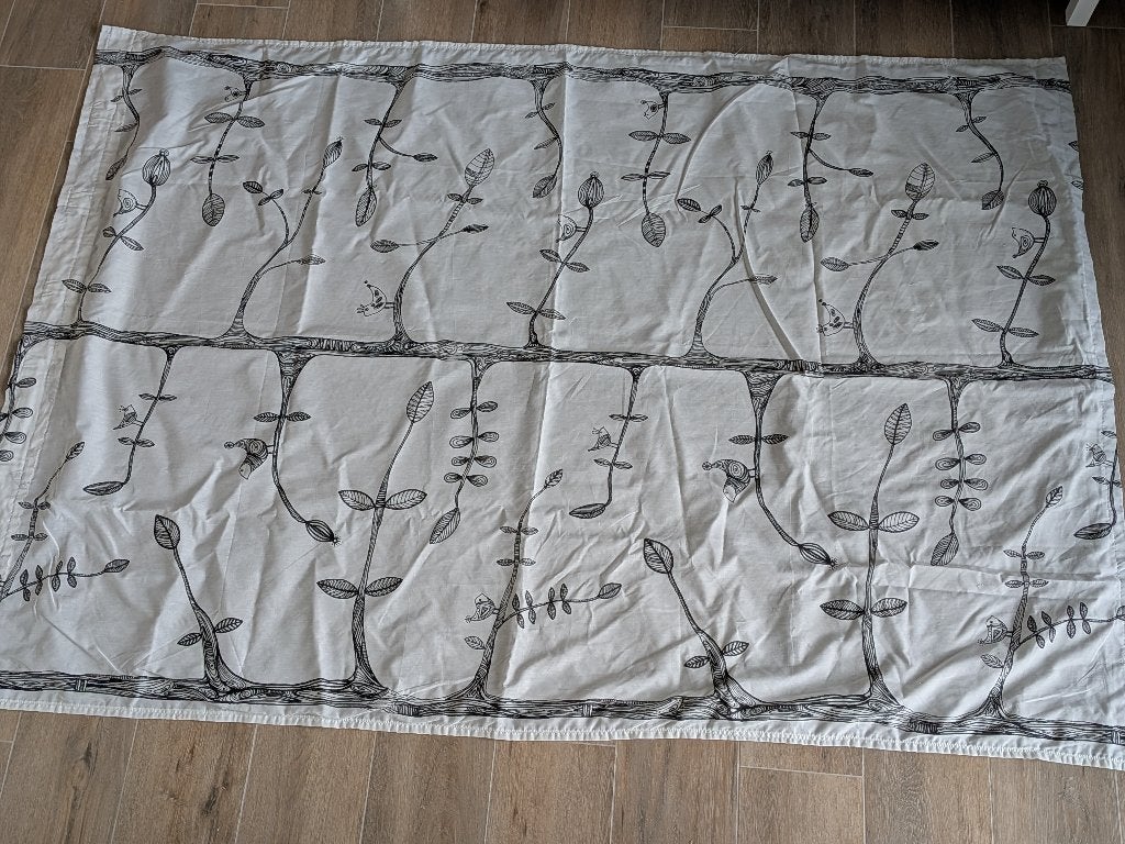 3 Ikea eivor verduisterende gordijnen., Ophalen, 200 cm, Verduisterend, Gordijn