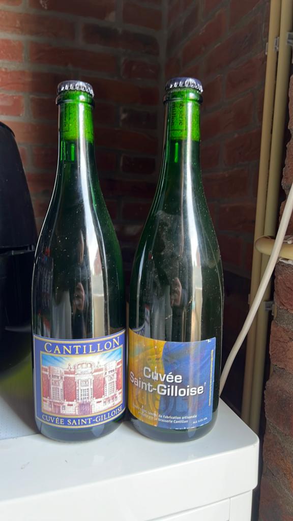 Cantillon - Cuvee Saint Gilloise oud en nieuw label, Enlèvement, Comme neuf