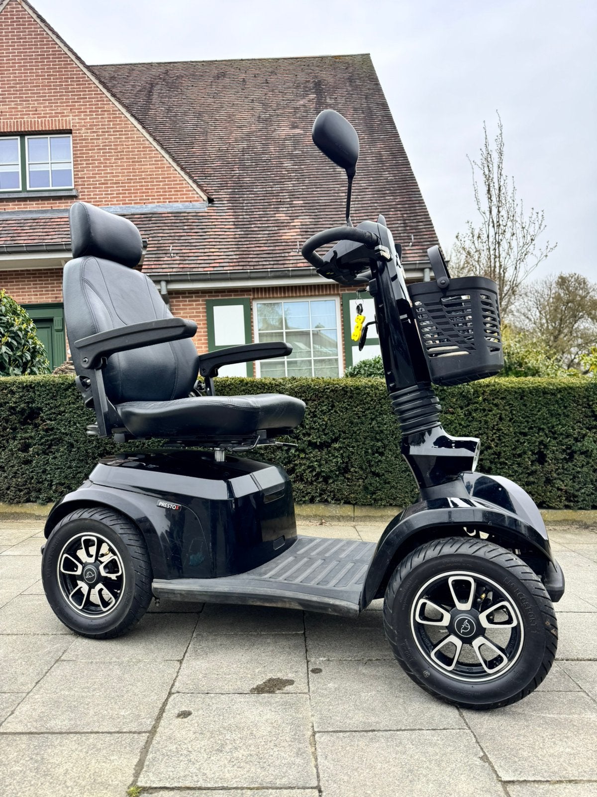 Scootmobiel 4roues Voiturette electrique L&M presto S, Divers, Enlèvement ou Envoi, Pliant, Comme neuf, Fauteuil roulant électrique