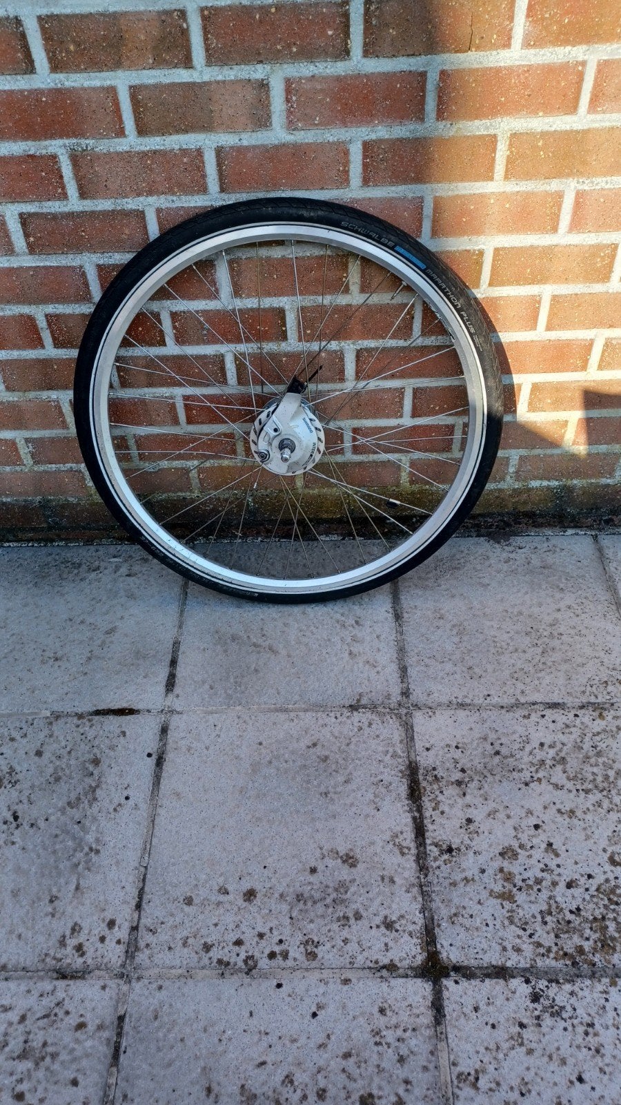 Roue arrière de vélo, Vélos & Vélomoteurs, Enlèvement, Utilisé, Pneu, Acier