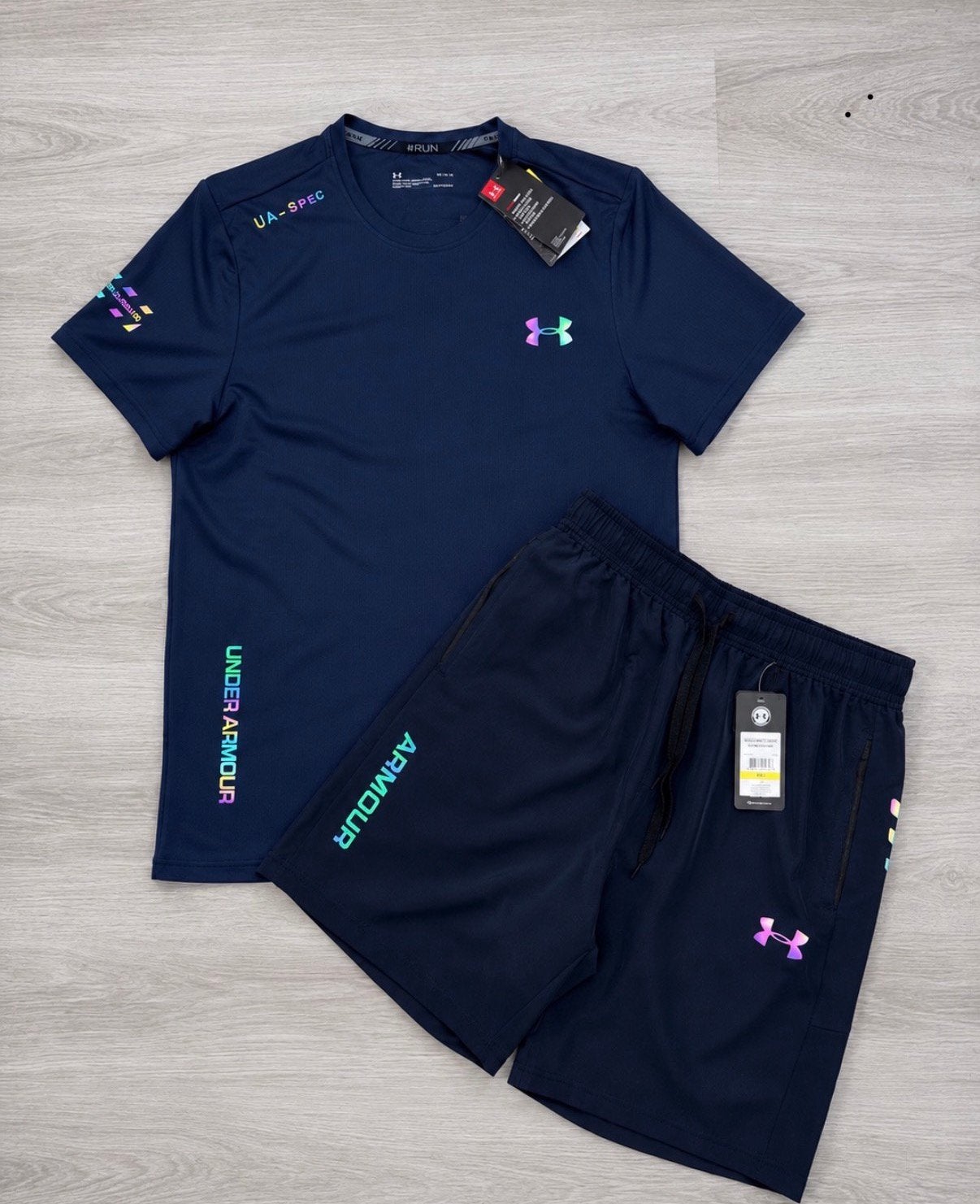 Ensemble Under Armour Été Bleu Marine, Ophalen of Verzenden, Zo goed als nieuw, Blauw