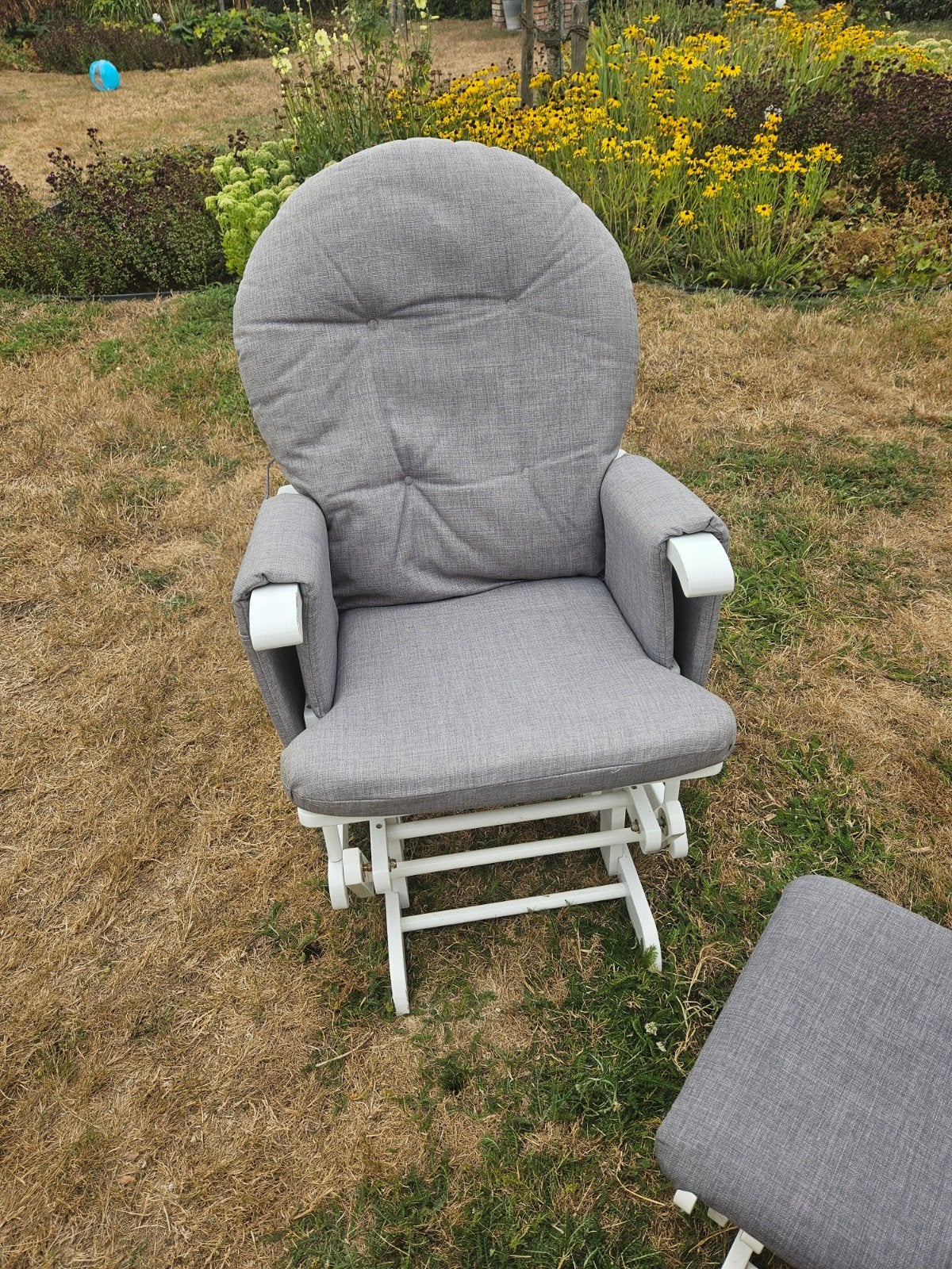 schommelstoel Childhome, Kinderen en Baby's, Ophalen, Inclusief kussen, Zo goed als nieuw, Childhome