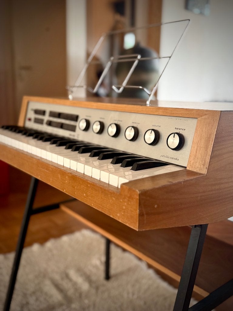 Philips Philicorda 22GM751- 00T (1967) volledig werkend, Muziek en Instrumenten, Ophalen, Gebruikt, 1 klavier, Orgel