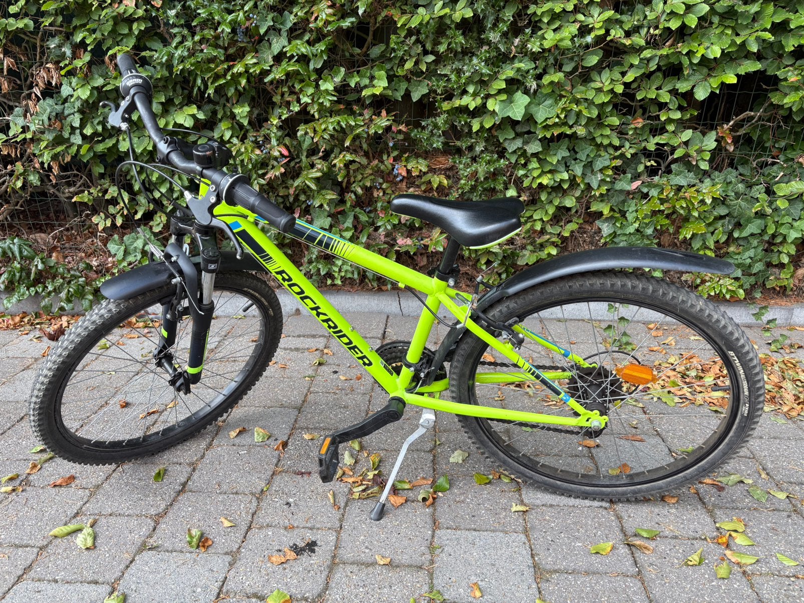 Jongens fiets 8 tot 12 jaar te koop, Ophalen, Gebruikt, Staal, Velgrem