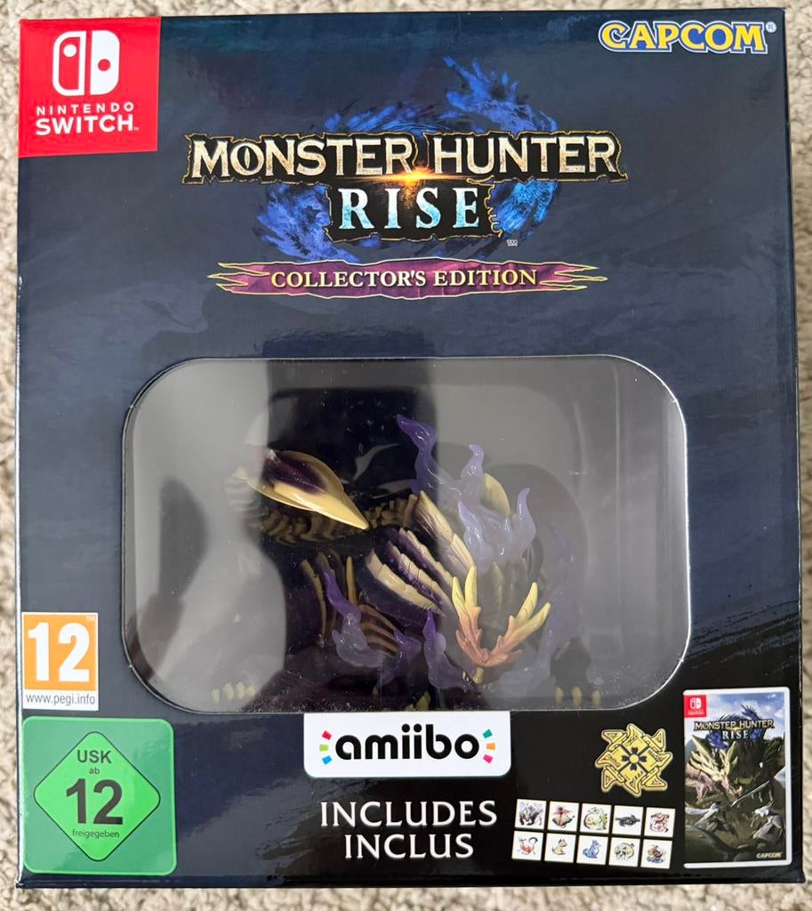 Monster Hunter Rise collector nintendo switch, Envoi, Comme neuf