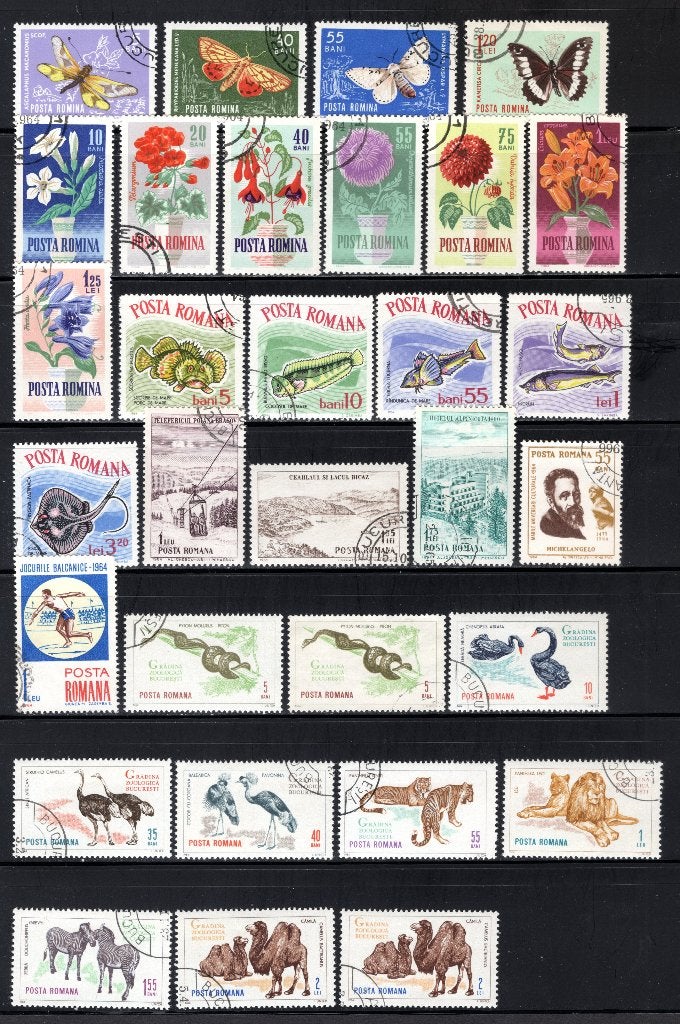 ROEMENIE Lot 1964 gestempeld, Verzenden, Overige landen, Gestempeld
