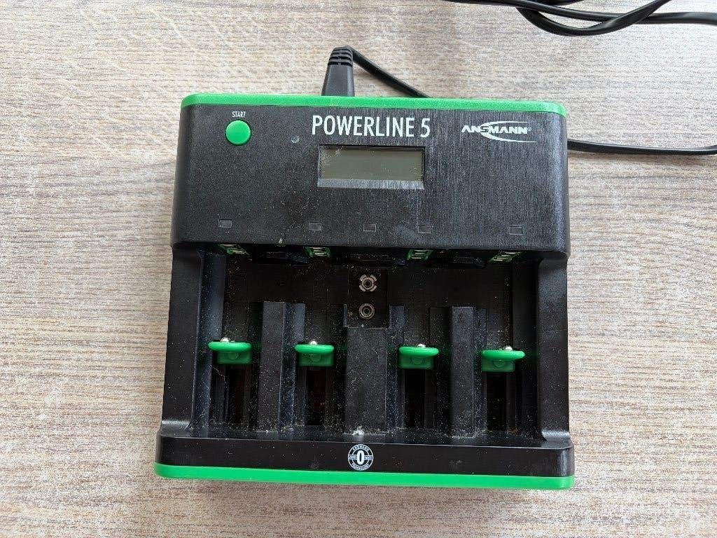 Ansmann Powerline 5 Universele lader, Ophalen, Gebruikt, Oplaadbaar