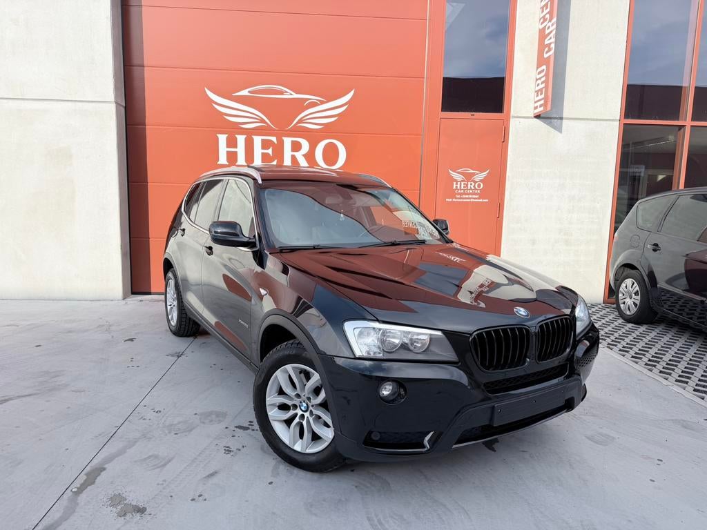 BMW X3 20i X-Drive Benzine Automaat Euro 6b - Pano !, Automaat, 4 cilinders, Leder, 5 zetels