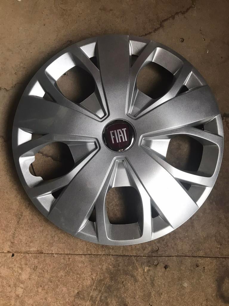 Wieldeksels origineel Fiat 16 inch, Ophalen, Zo goed als nieuw