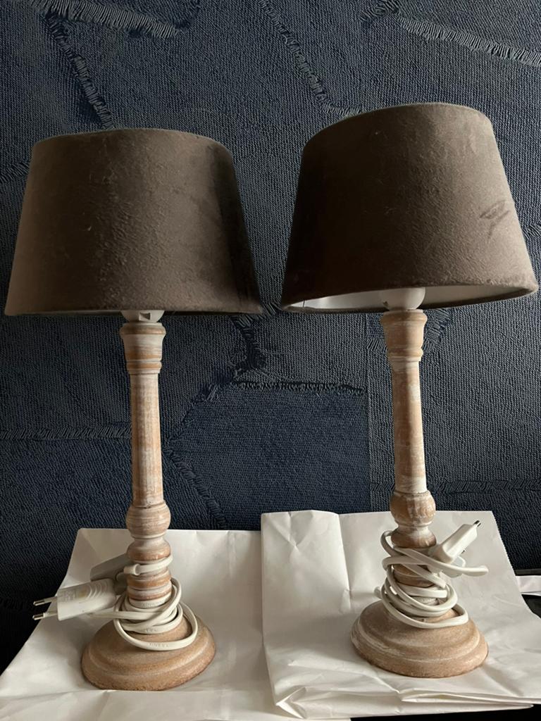 2 Kast of Nachtlampen, Ophalen, Zo goed als nieuw