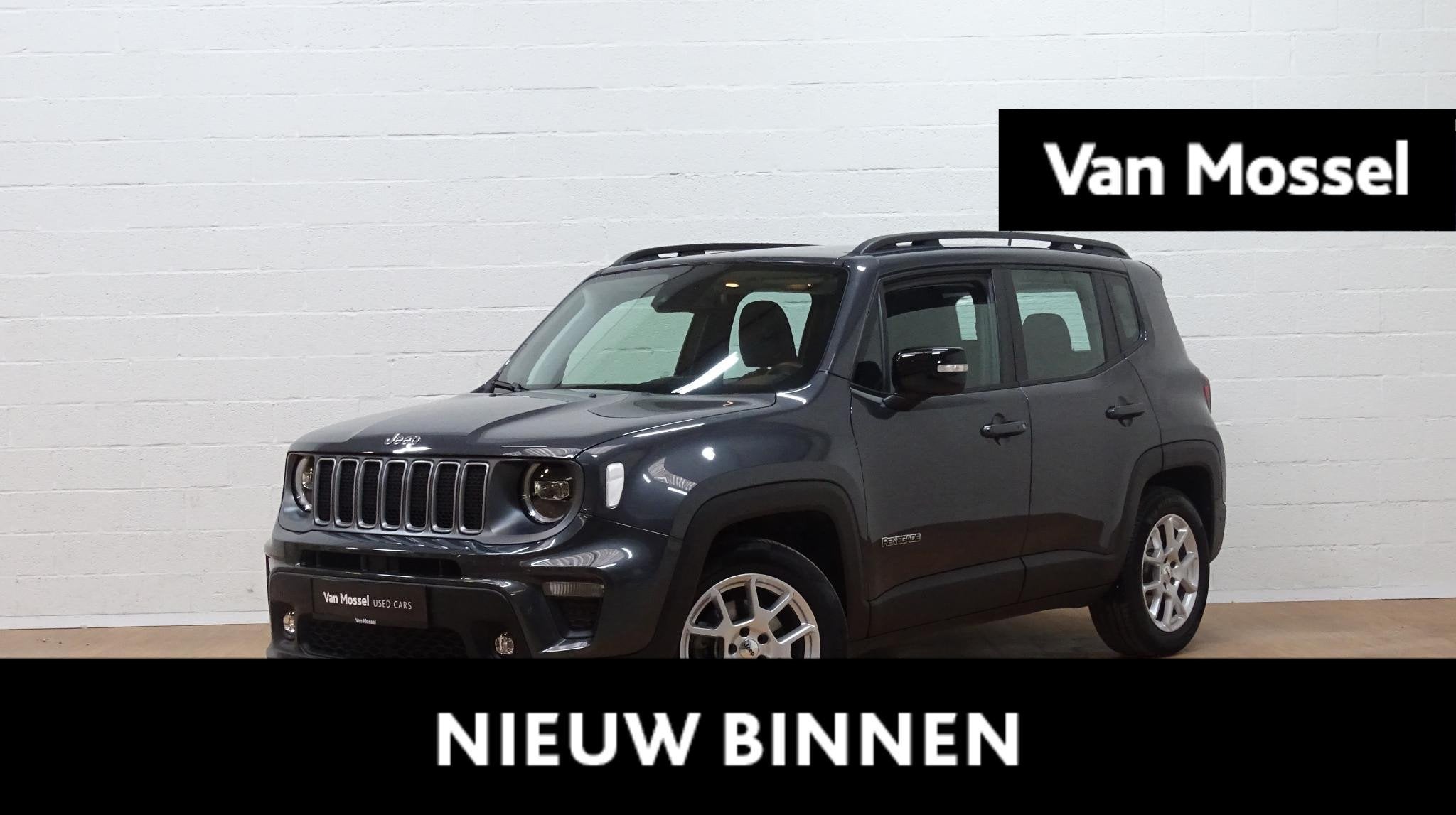 Jeep Renegade 1.5 Turbo T4 130 4x2 MHEV DCT7 Limited Deze wa, Stof, 4 cilinders, 5 zetels, 131 pk