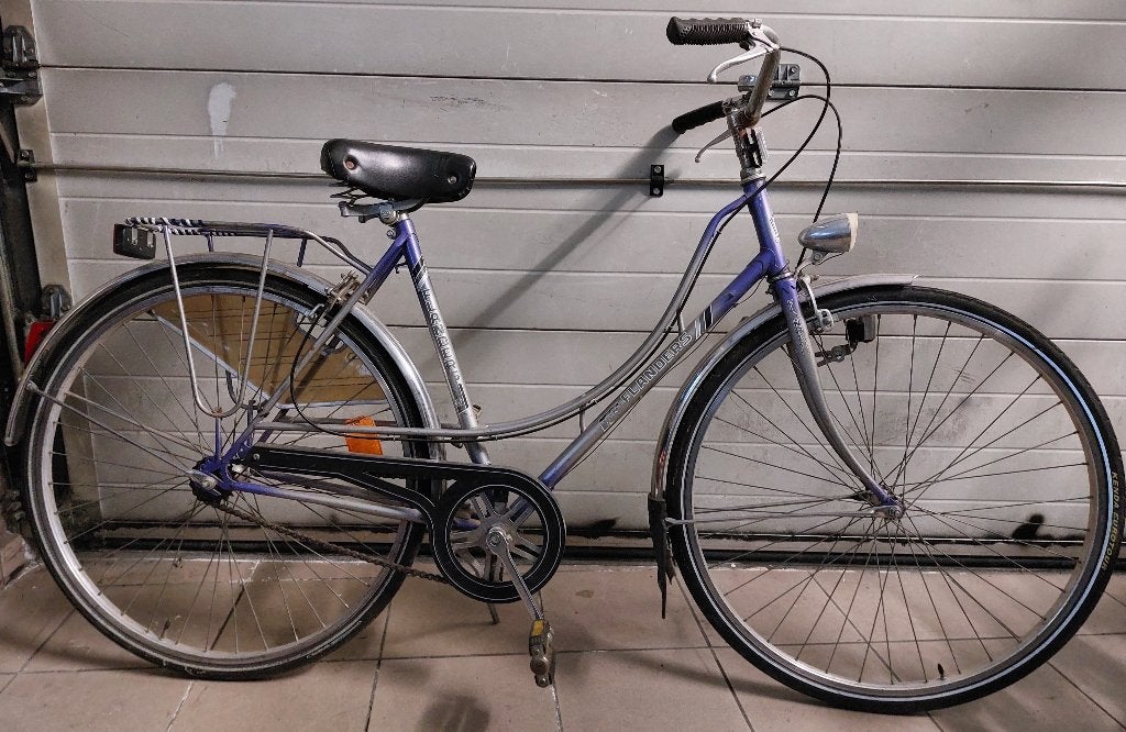 Damesfiets Flanders 28 inch, Fietsen en Brommers, Gebruikt, Velgrem, 50 tot 53 cm, Ophalen