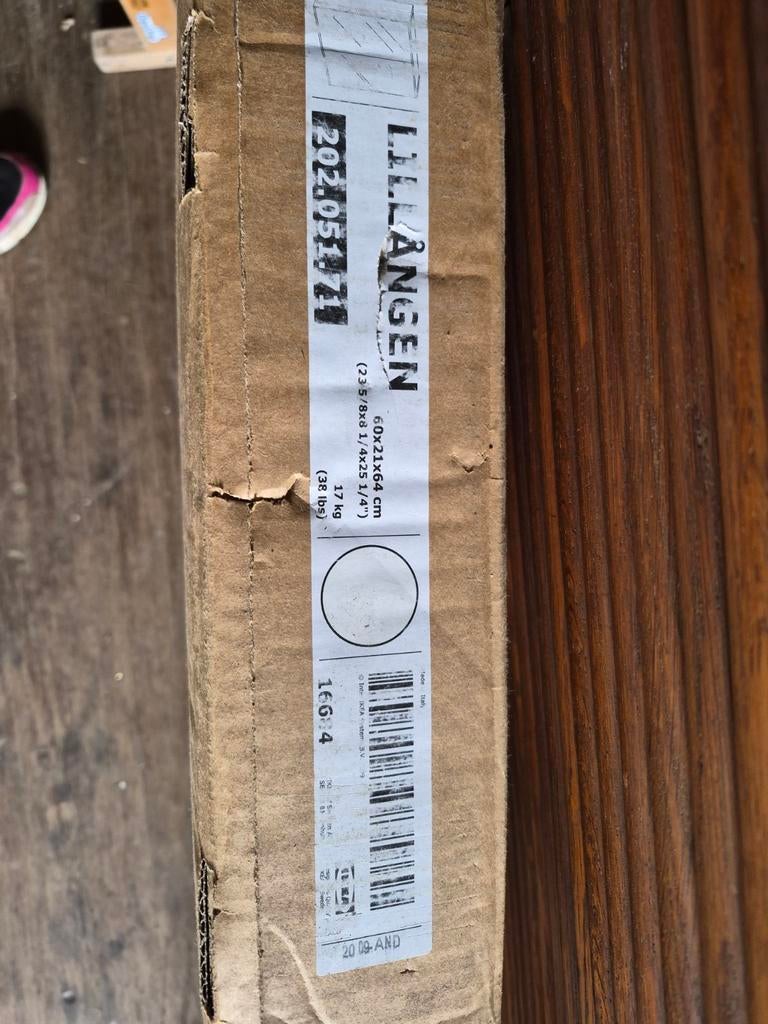 Ikea Lillangen 60x21x64 badkamermeubel met spiegel, Ophalen