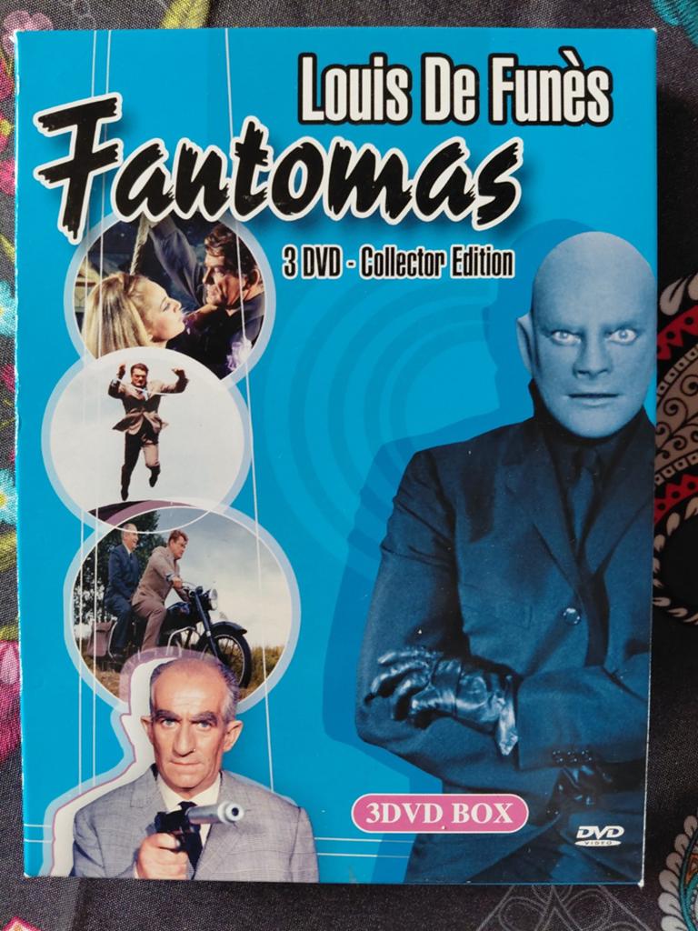 Dvdbox fantomas louis de funes, Enlèvement ou Envoi