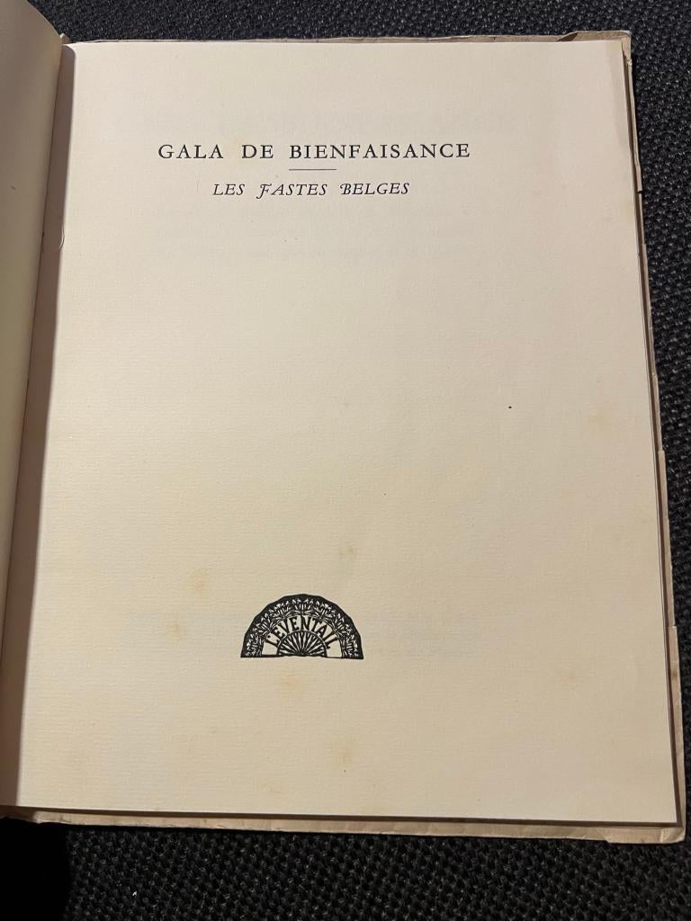 Gala de bienfaisance - Les Fastes Belges, Enlèvement ou Envoi