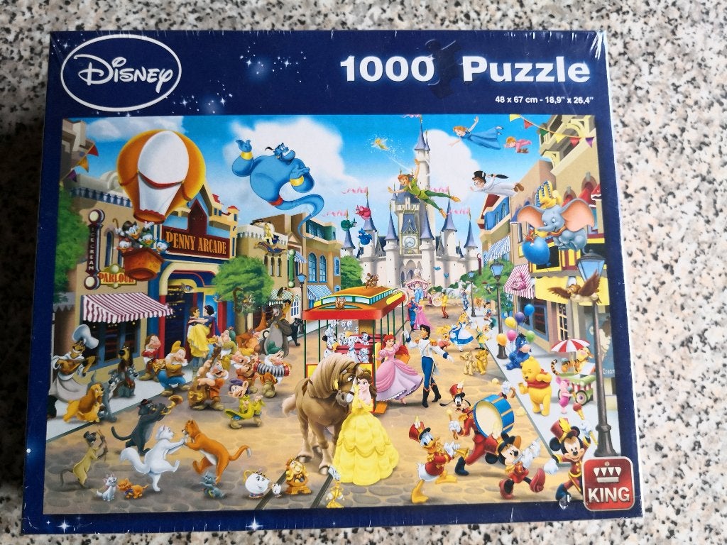 1000 delige Walt Disney puzzel - Disneyland, Hobby en Vrije tijd, Ophalen