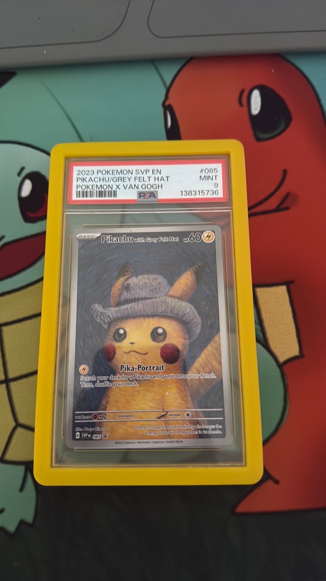 Pikachu Van Gogh PSA 9, Hobby en Vrije tijd, Ophalen, Zo goed als nieuw