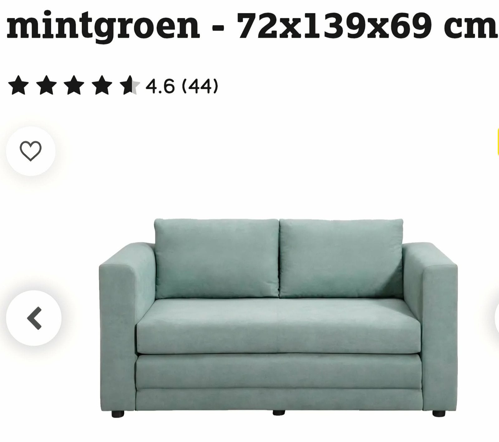 Zetelbed, Ophalen, 70 cm of minder, Tweepersoons, 190 cm of minder