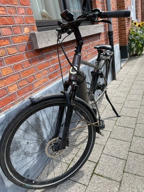 Zeer degelijk e-fiets Giant DailyTour, Fietsen en Brommers, Fietsen | Heren | Herenfietsen, Ophalen, Gebruikt, Versnellingen, Giant