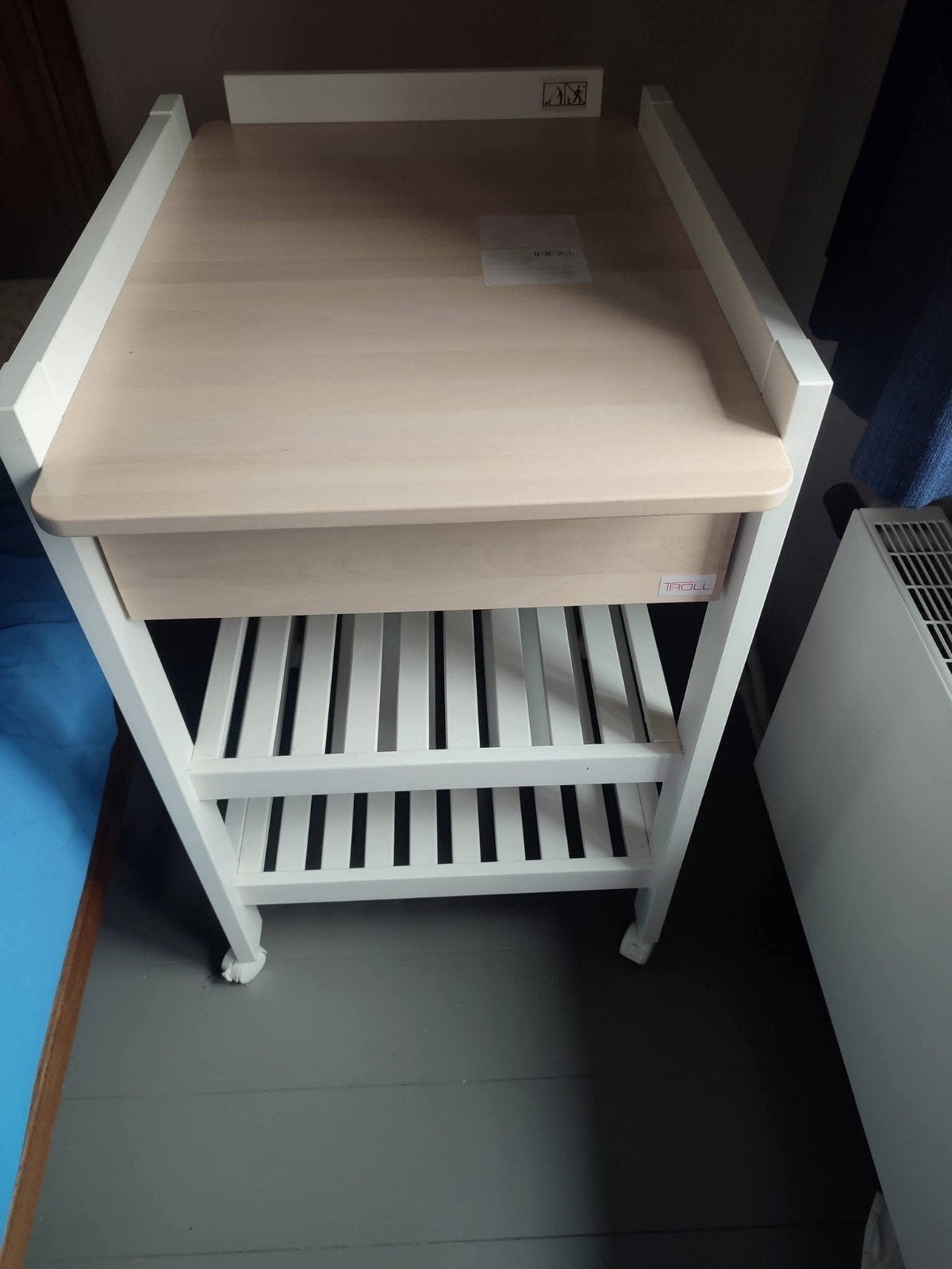 table à langer avec tiroir, Enfants & Bébés, Enlèvement, Comme neuf, Autres types