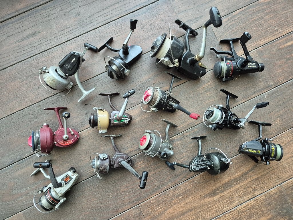 Vintage vismolens, Ophalen of Verzenden, Gebruikt, Molen