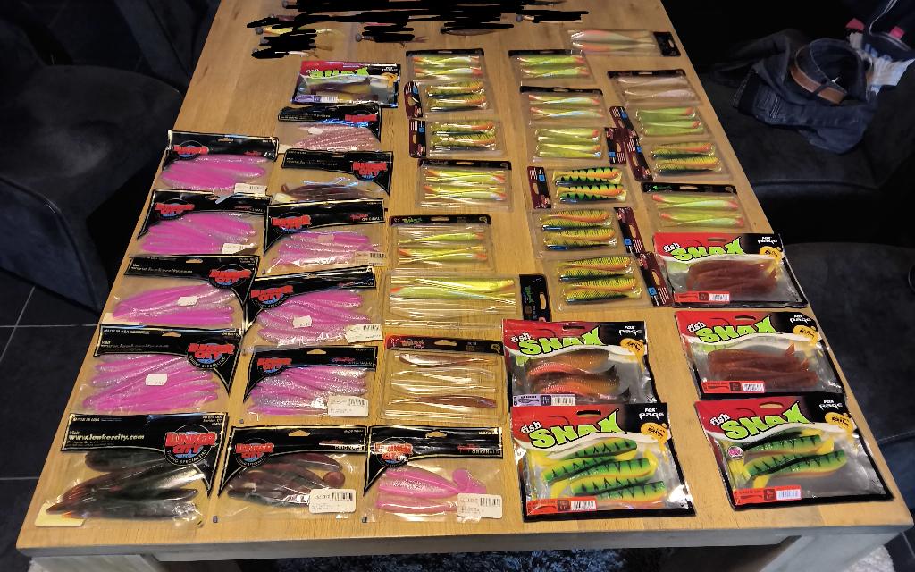 Fox.Lunker City chads., Watersport en Boten, Hengelsport | Roofvissen, Ophalen, Nieuw, Complete set