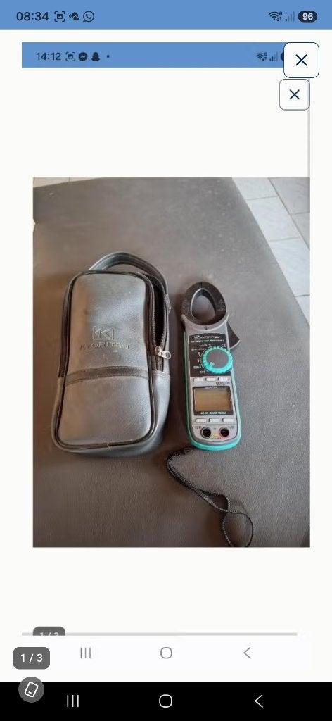 Voltmeter, Ophalen, Zo goed als nieuw, Elektriciteit