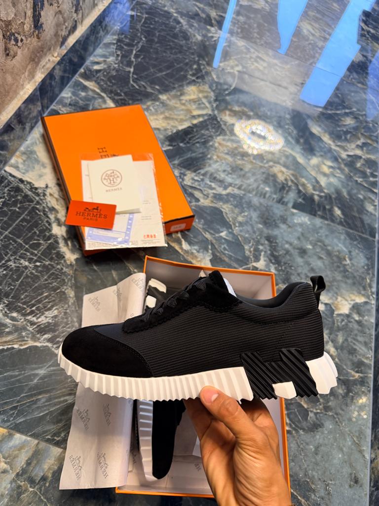 Hermès schoenen, Zwart, Nieuw, Ophalen of Verzenden, Sneakers