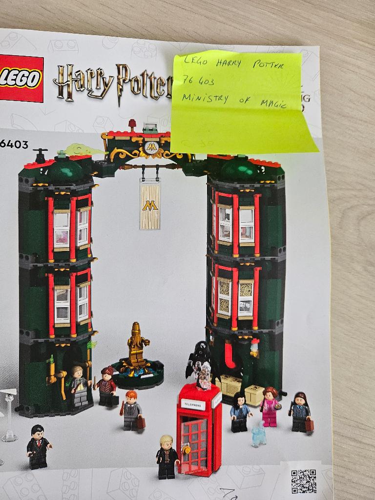 Lego Harry Potter Het ministerie van Toverkunst, Ophalen, Lego, Harry Potter, Zo goed als nieuw