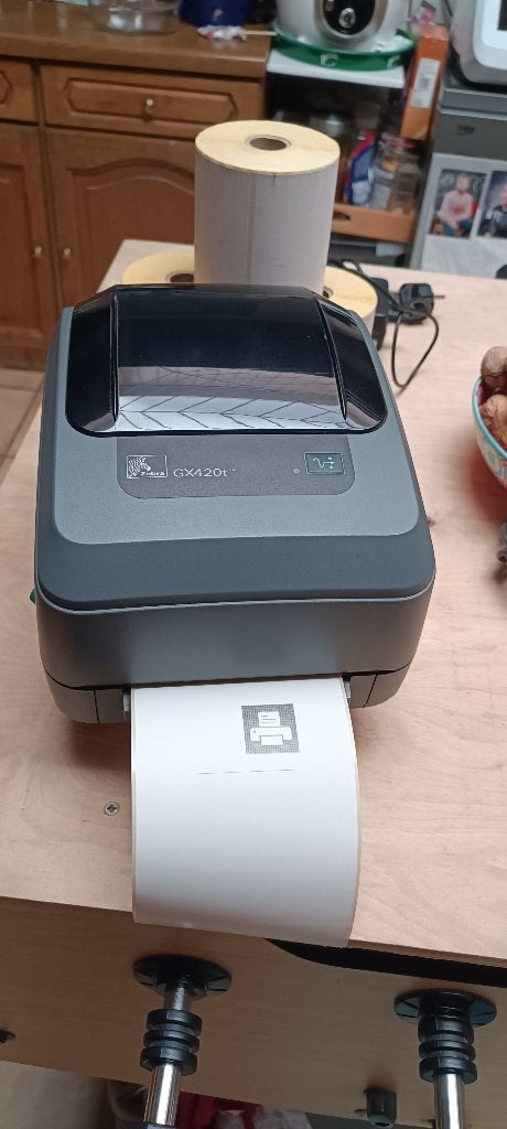 Zebra GX420t thermische labelprinter voor desktop, Computers en Software, Ophalen of Verzenden, Zo goed als nieuw, Printer
