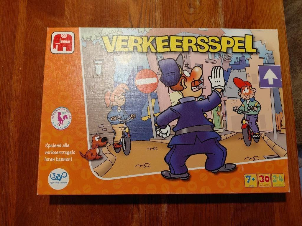 Het verkeersspel; speelgoed van het jaar., Vijf spelers of meer, Ophalen of Verzenden, Nieuw, Jumbo