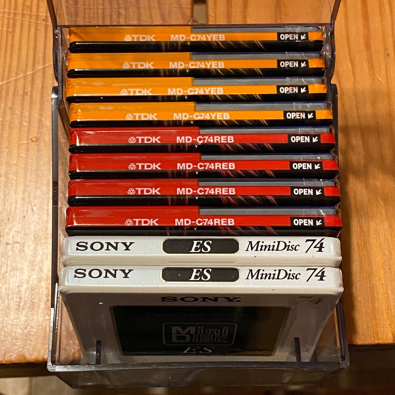 Sony, TDK, lege minidiscs, Ophalen of Verzenden