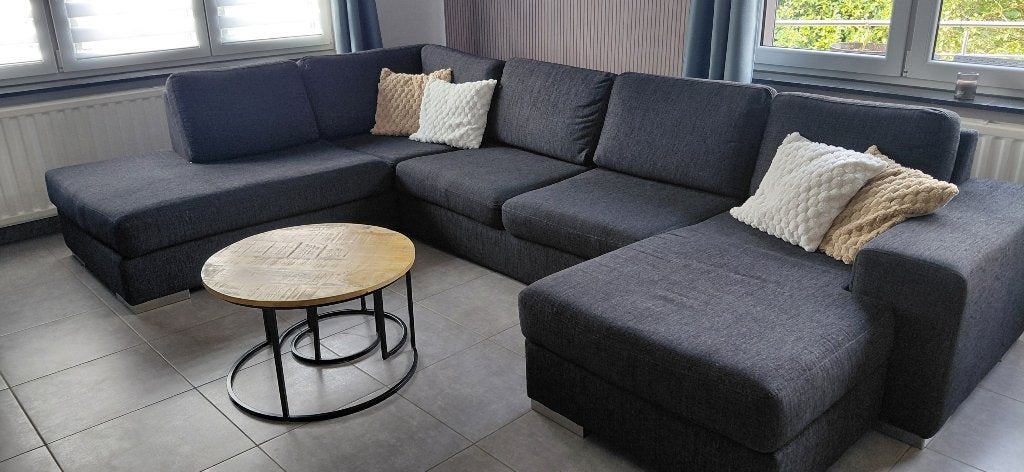 Divan salon en U, 150 cm ou plus, 300 cm ou plus, Comme neuf, Enlèvement