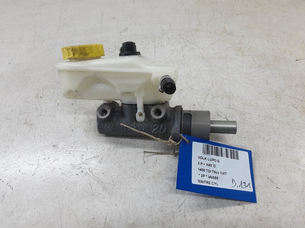 MAITRE CYLINDRE DE FREIN Volkswagen Lupo (6X1), Volkswagen, Mevr. I. Hauben, Utilisé, Rue de l'Espoir 34 34
4030  GRIVEGNÉE, BE