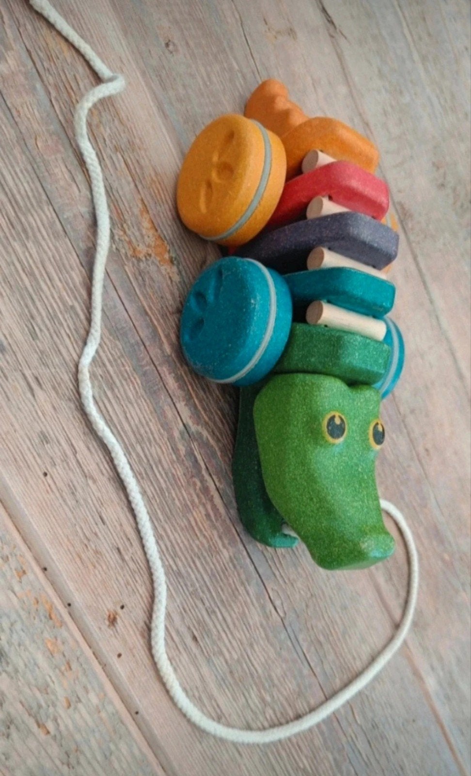 Plan toys krokodil, Ophalen of Verzenden
