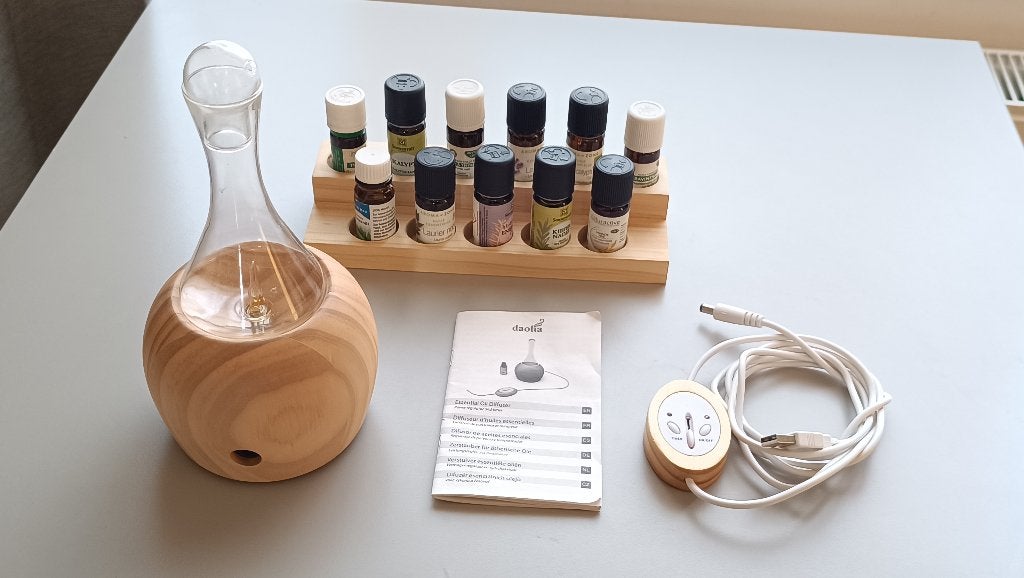 Diffuseur d'huiles essentielles Daolia, Maison & Meubles, Accessoires pour la Maison | Bougeoirs & Bougies, Enlèvement ou Envoi