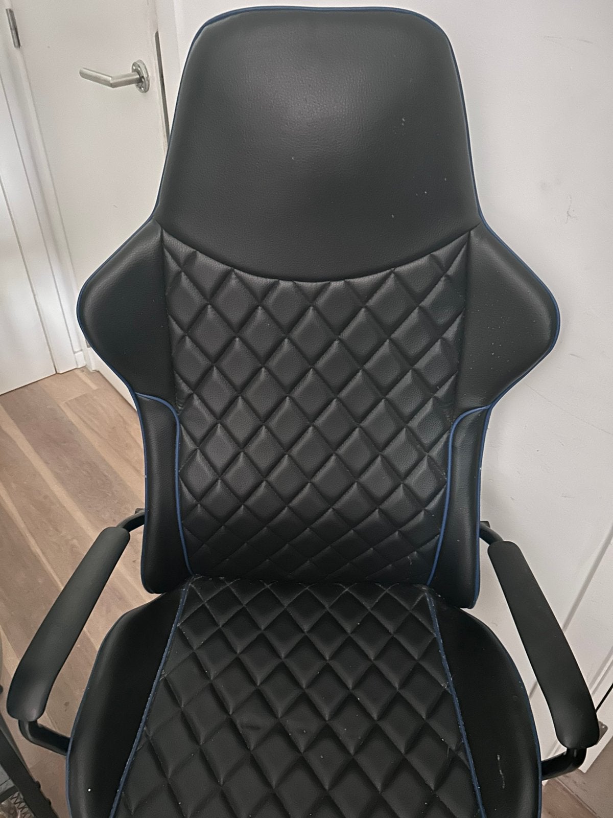 Gaming chair, Huis en Inrichting, Bureaustoelen, Ophalen, Gebruikt, Zwart, Gaming bureaustoel