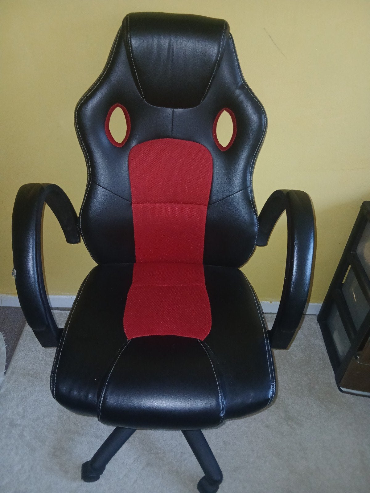 Game stoel/bureau stoel - velda rood, Ophalen, Gebruikt, Overige typen, PlayStation 5