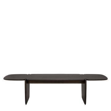 Ethnicraft PI salontafel, Ophalen, 50 tot 100 cm, Zo goed als nieuw, 150 tot 200 cm