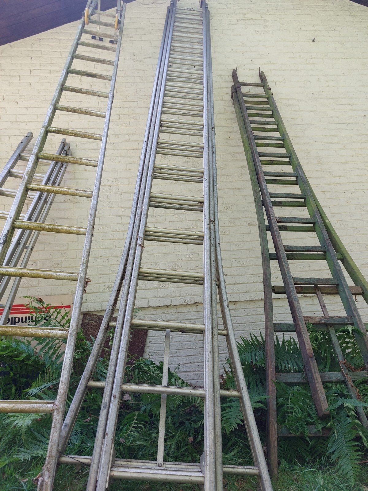 Échelles alu et bois ., Bricolage & Construction, Enlèvement, Échelle
